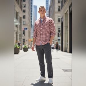 Saddlebred Vintage Oxford Long Sleeve